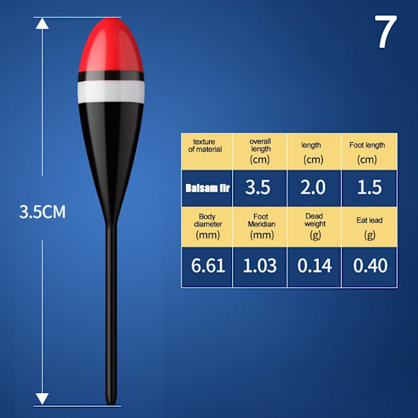 Isfiskeri Lure Float Floats Bobbers 7 7 7