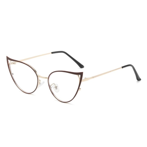 Anti-Blue Light Briller Overdimensjonerte briller BRUN Brown