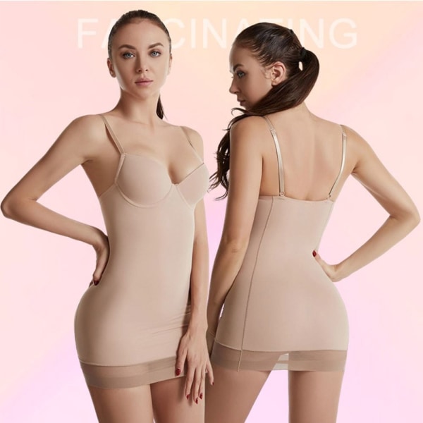 Bodysuit Shapewear Laihdutusalusvaatteet NUDE XXL nude XXL