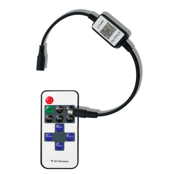 Bluetooth-dæmpningscontroller Mini LED-dæmper Monokromatisk
