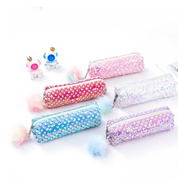 Värikkäät Sequins Penaalit Kawaii Paperi-kynäpussi 03 03