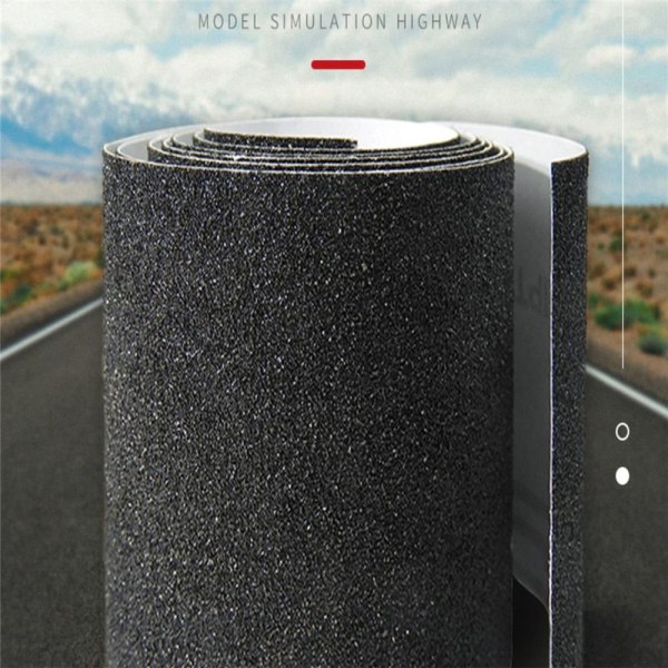 Road Sticker Simulation Highway Tape SVART black