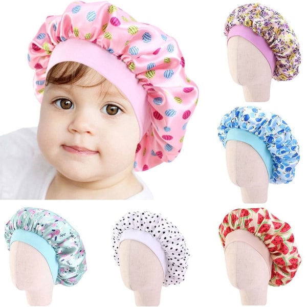 Satin Bonnets Wide Headwrap 4 4 4