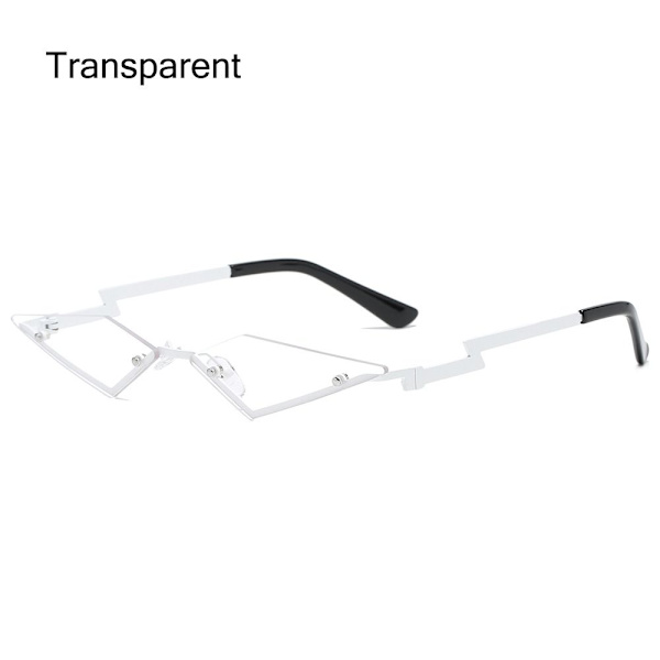 Istürkeillä Aurinkolasit Polygon Aurinkolasit LÄPINÄKYVÄT LÄKYVÄT Transparent