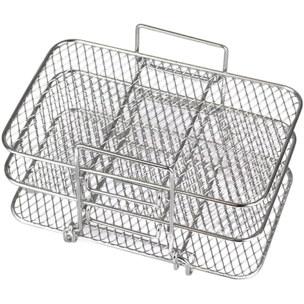 Air Fryer Grill Rack Monikerroksinen kuivausteline Ninja AG301:lle 27x19.2x11.5cm