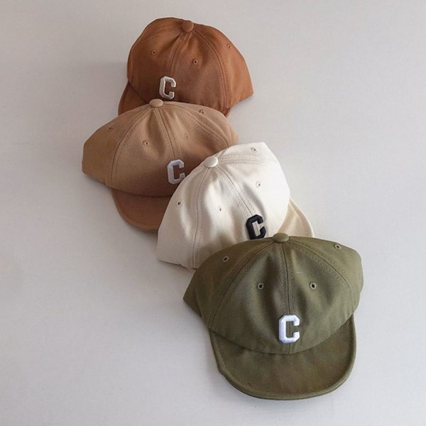 Baby baseballkasket solskærm Ha KHAKI khaki