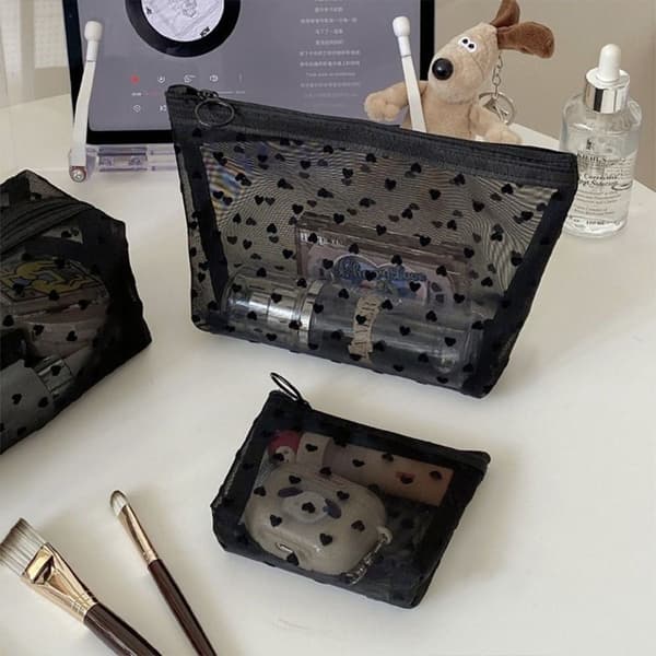 Kosmetisk taske Makeup-taske SORT 2 2 black 2-2