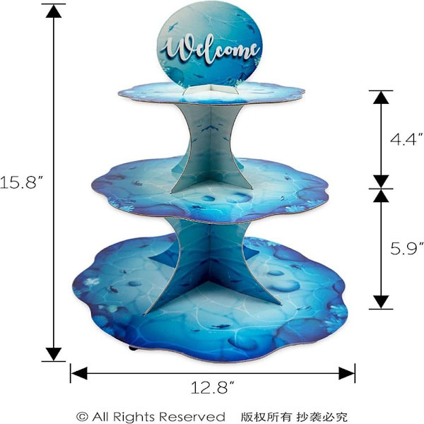 Cupcake Stand Dessert Stand Kage Display Tower Holder