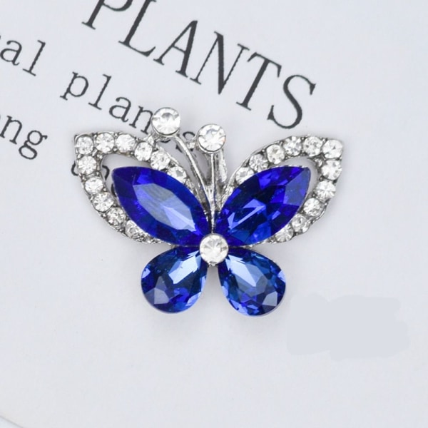 10 kpl Butterfly Korut Asusteet Pukukoristelu ROYAL royal blue