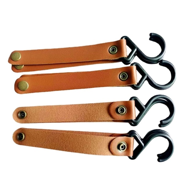 4 kpl PU-nahkakoukut Camping Tripod 2 2 2