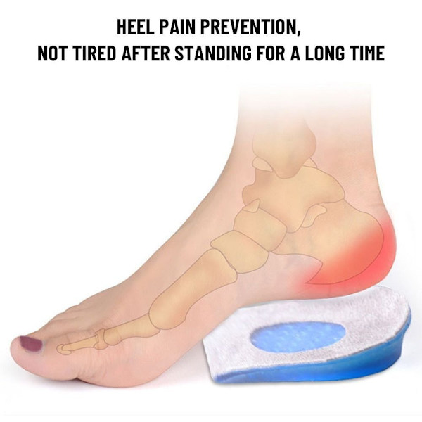 2Parin kantapään tukipehmusteet kantapään ortoottinen pehmuste NAISTEN KENKILLE for ladies shoes