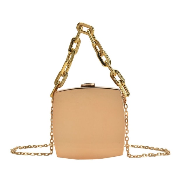 Clutch Taske Crossbody Tasker GULD gold