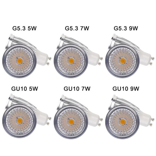 Home Spotlight LED Lys G5.3 5W G5.3 5W G5.3 5W