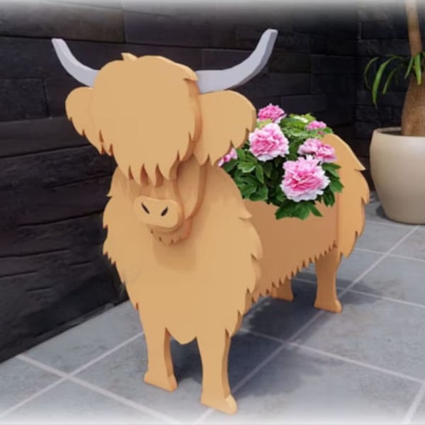 Hage Blomsterpotte Blomsterplanter GEIT GEIT goat