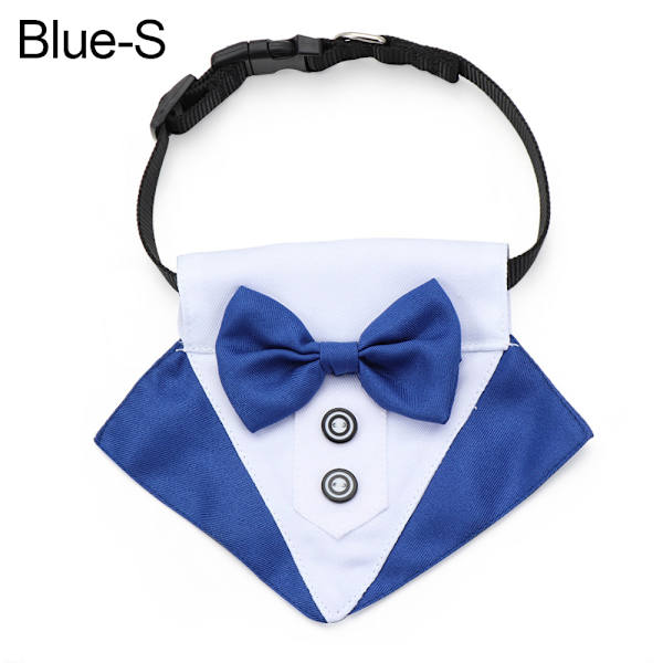 Hund Slips Formell Slips BLÅ S blue S
