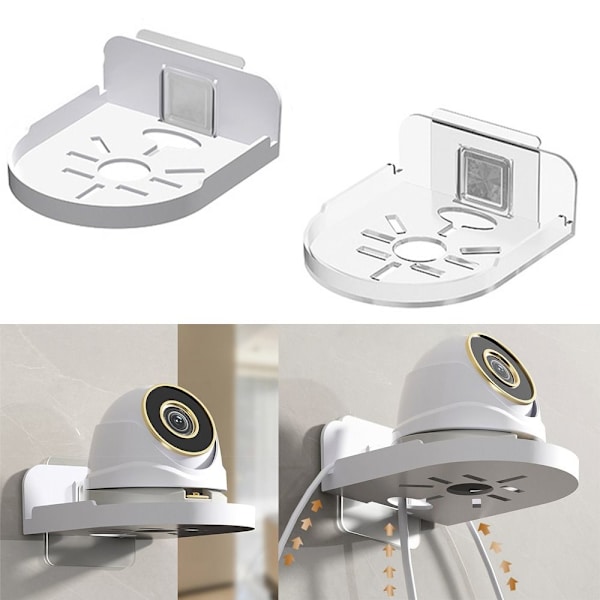 Set-Top Box lagringshylle Kamera lagringsstativ TRANSPARENT transparent