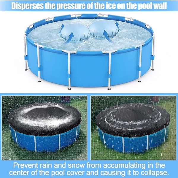 Pool Puder Pool Cover Support 1 STK 1 STK 1pcs