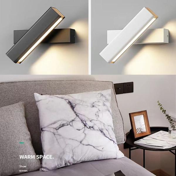 LED Vegglampe Tre SORT KALDT HVIT KALDT HVIT black cold white-cold white