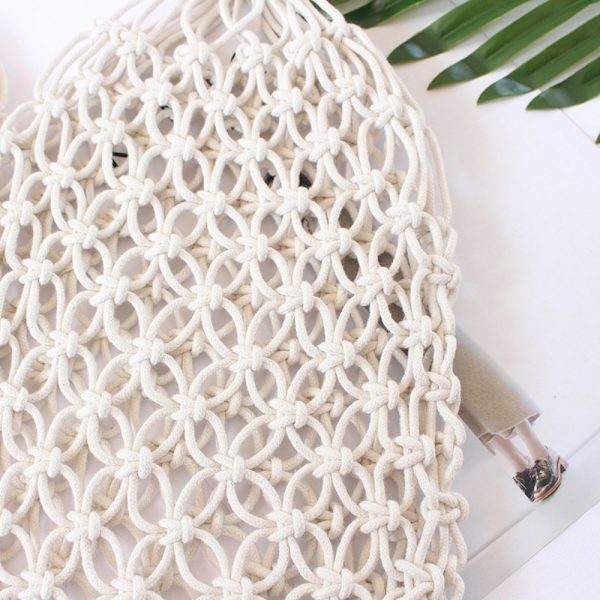 Rantalaukku Hollow Out Bag VALKOINEN White
