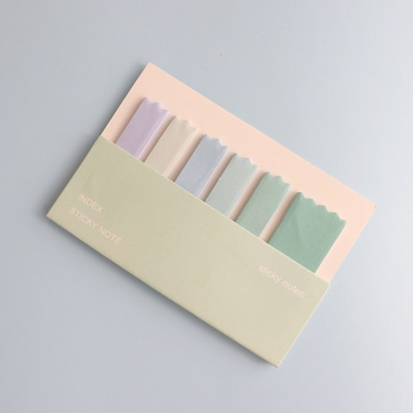 120 ark Index Memo Pad Bokmärke WAVE WAVE Wave