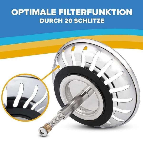 Avloppsplugg Korg Avloppsvask 82MM 82MM