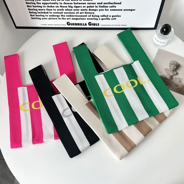 Strik Håndtaske Knot Håndledstaske SORT black