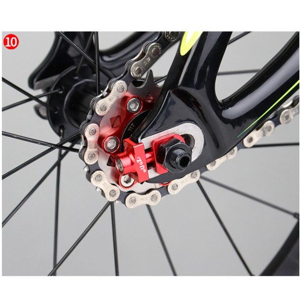 Cykelkædestrammer Fastener RØD red