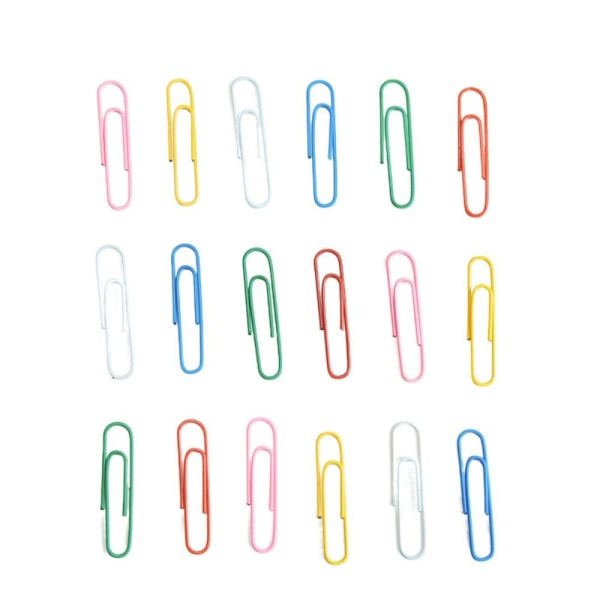 100 Stk Papirclips Metal Bogmærker Planner Clips