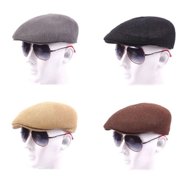 Cabbie Flat Caps Basker Ivy Cap GRÅ grey