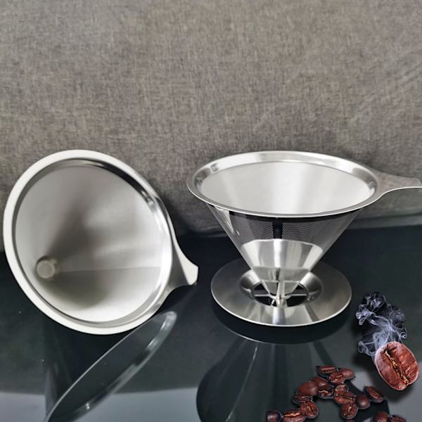 Kaffefilter Kaffe Drip Mesh 600 MESHL-MED BAS L-MED BAS 600 MeshL-With Base