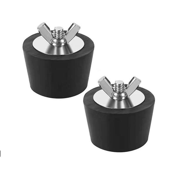 2 STK Cap Rörplugg Simbassängtillbehör 2Pcs