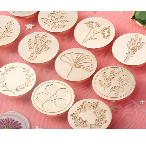 Segl kobberhoved voks segl Stempel 10 10 10