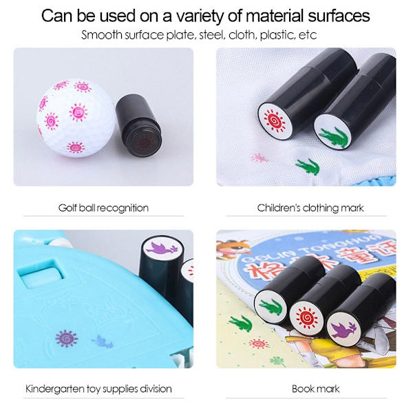 Golf Ball Stamp Golf Stamp Marker 60+BLÅT IMPRESSUM 60+BLÅT 60+Blue Imprint