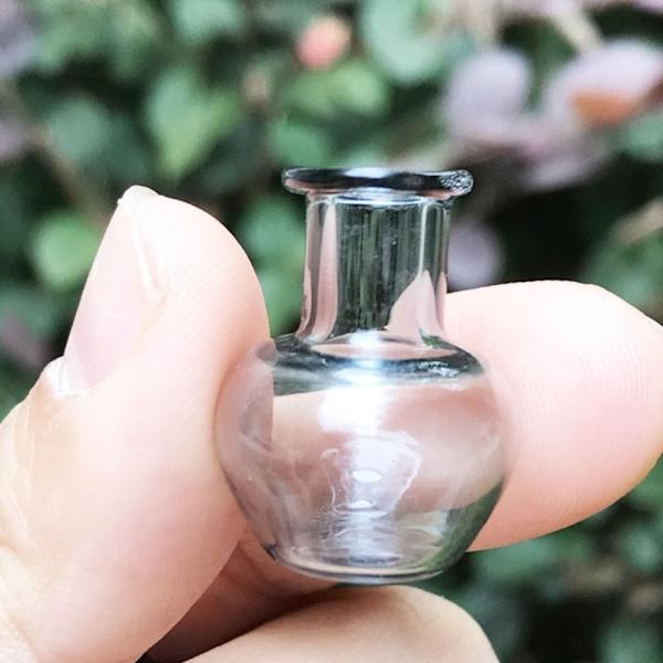 2kpl Mini lasimaljakko keittiökoristeen VALKOINEN White