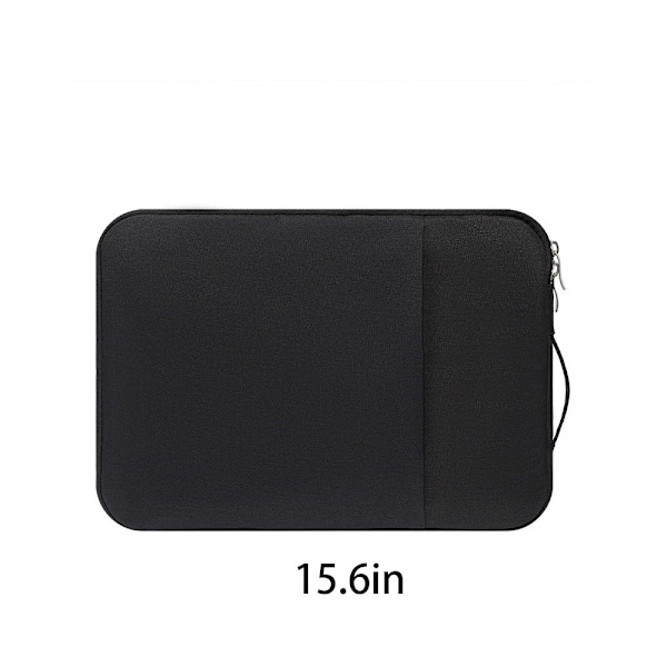 Beskyttelsesveske for bærbar datamaskin SORT 15.6IN Black 15.6in
