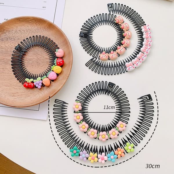 Pyöreä jousisanka Circle Stretch Comb STYLE 7 STYLE 7 Style 7