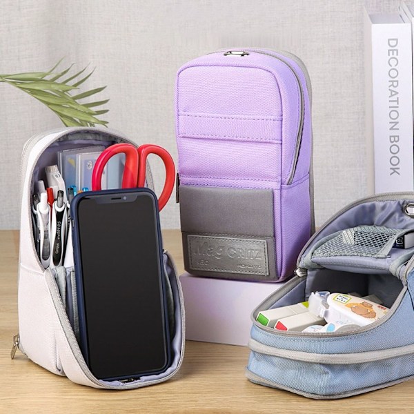 Case Canvas Pussi VILLA purple