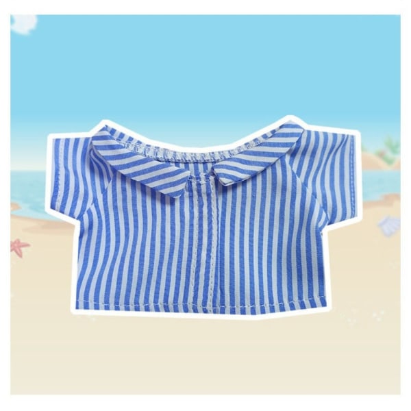 Doll Beach Casual Wear Nukkevaatteet VIHREÄ PAITA PAITA Green Shirt-Shirt