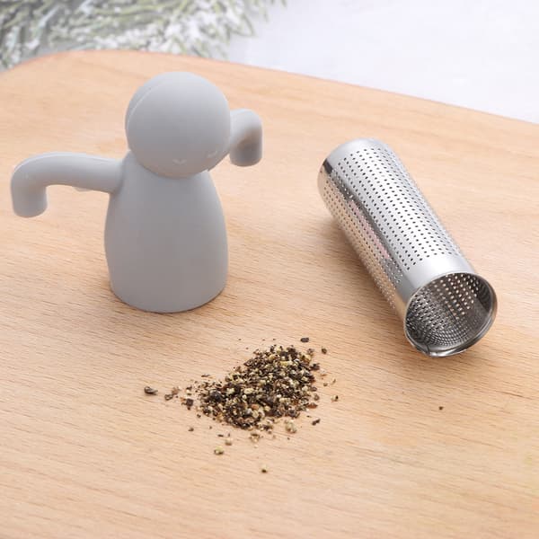 Teinfusor Little Man Shaped GRÅ grey
