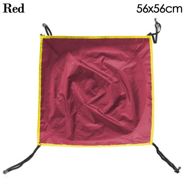 Fluga/Tålig hängmatta cover Tält presenning cover RÖD 56X56CM Red 56x56cm