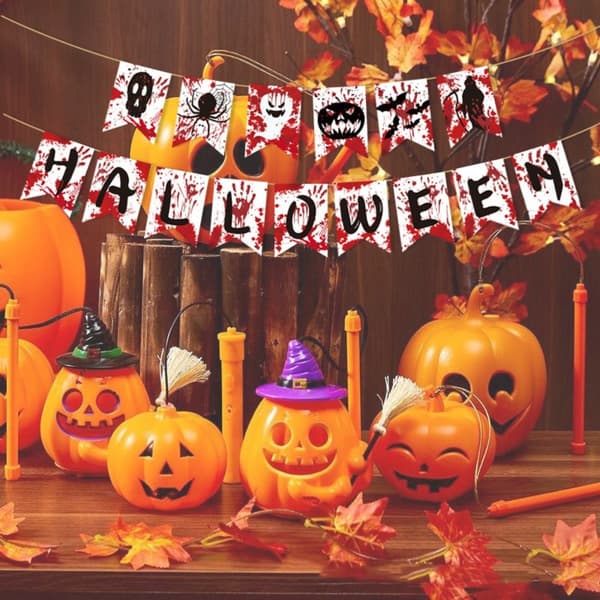 Halloween Banner Bakteppe Dekor Anheng A A A