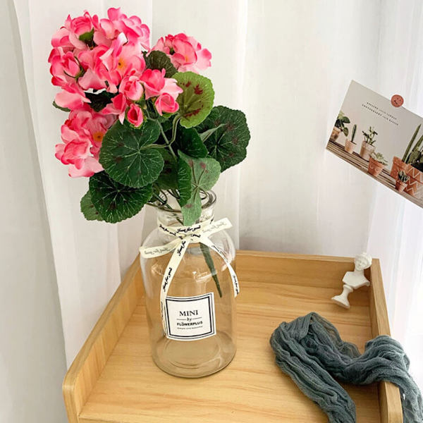 Konstgjord blomma Begonia blomma 2 2 2
