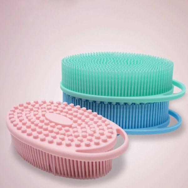 Body Scrubber Set Kylpysieni VIHREÄ green