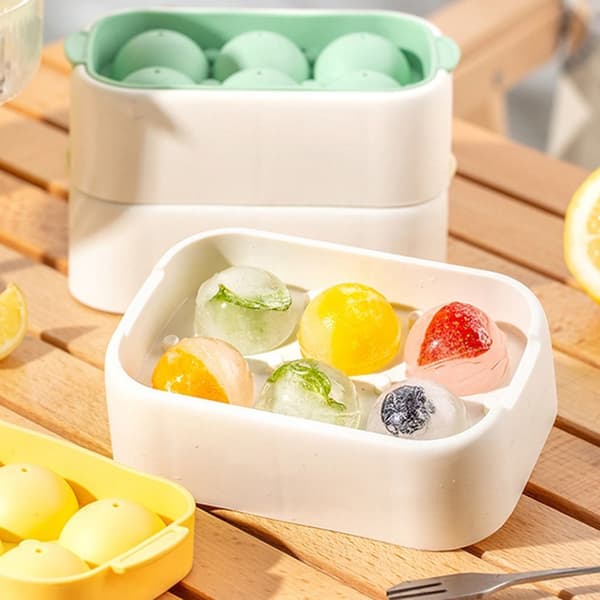 Jääpalamuotit Ice Cube Maker BEIGE Beige