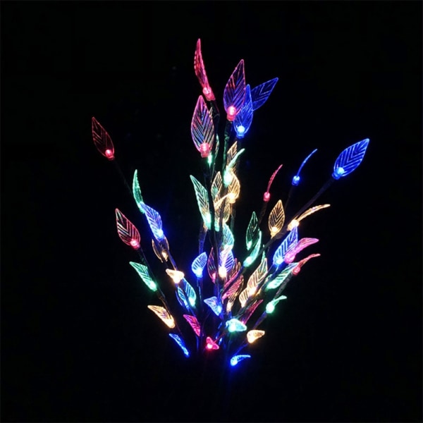 Juletræ Blad Solar Lights FARVE FARVE colour