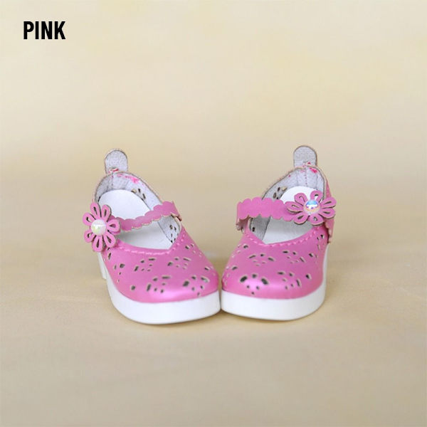 Kangaskengät 60cm Nukkekengät PINK Pink