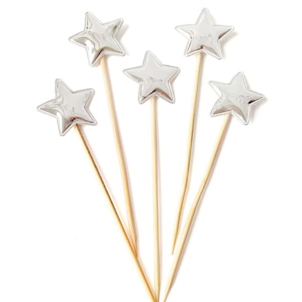 25 stk Cake Topper Cupcake Toppers Blank Hjerte Decor