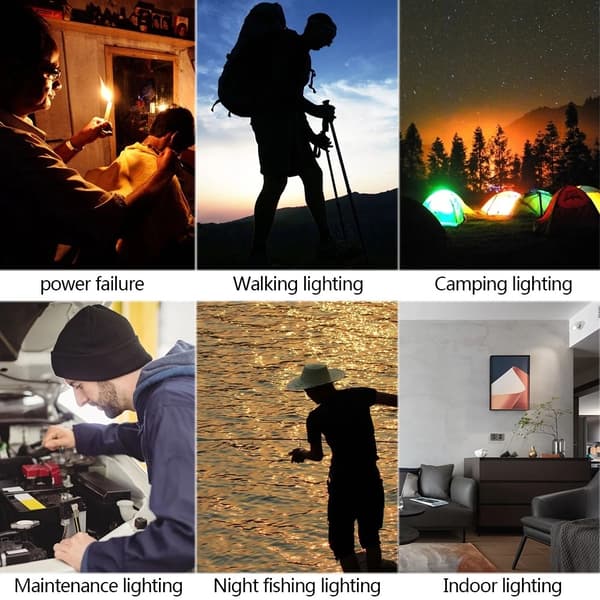 Pop-up LED Lantern Camping Light GRØNN green