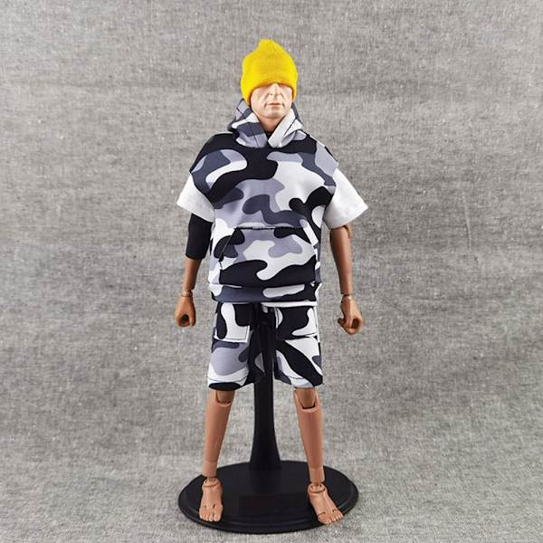 1/6 Miniatyyrivaatteet Soldier casual shortsit 4 4 4