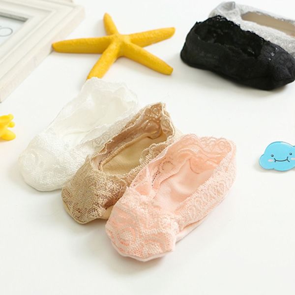 Lace Boat Socks Usynlige børnestrømper L L